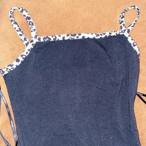 black purple cheetah print bodysuit